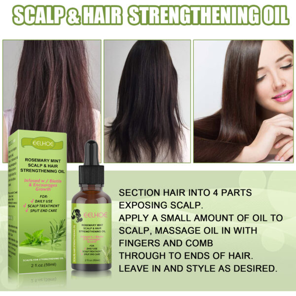 Rosemary Mint Hair Growth Fluid Scalp Massage - Image 5