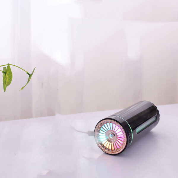 Wireless Air Humidifier Colorful Lights Mute Ultrasonic USB Fogger Diffuser Purifier 800mAh Rechargeabl Cool Mist Maker For Car - Image 2